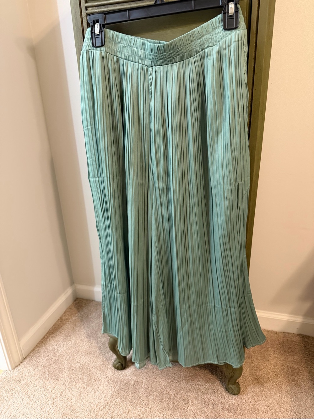 Pleated Mint Green Women's Pants NWT